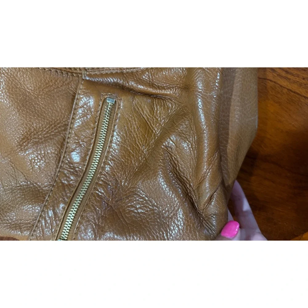 Michael Michael Kors Brown Leather Large Shoulder Hobo‎ purse Handbag